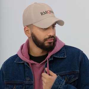 RMQHA Distressed Hat