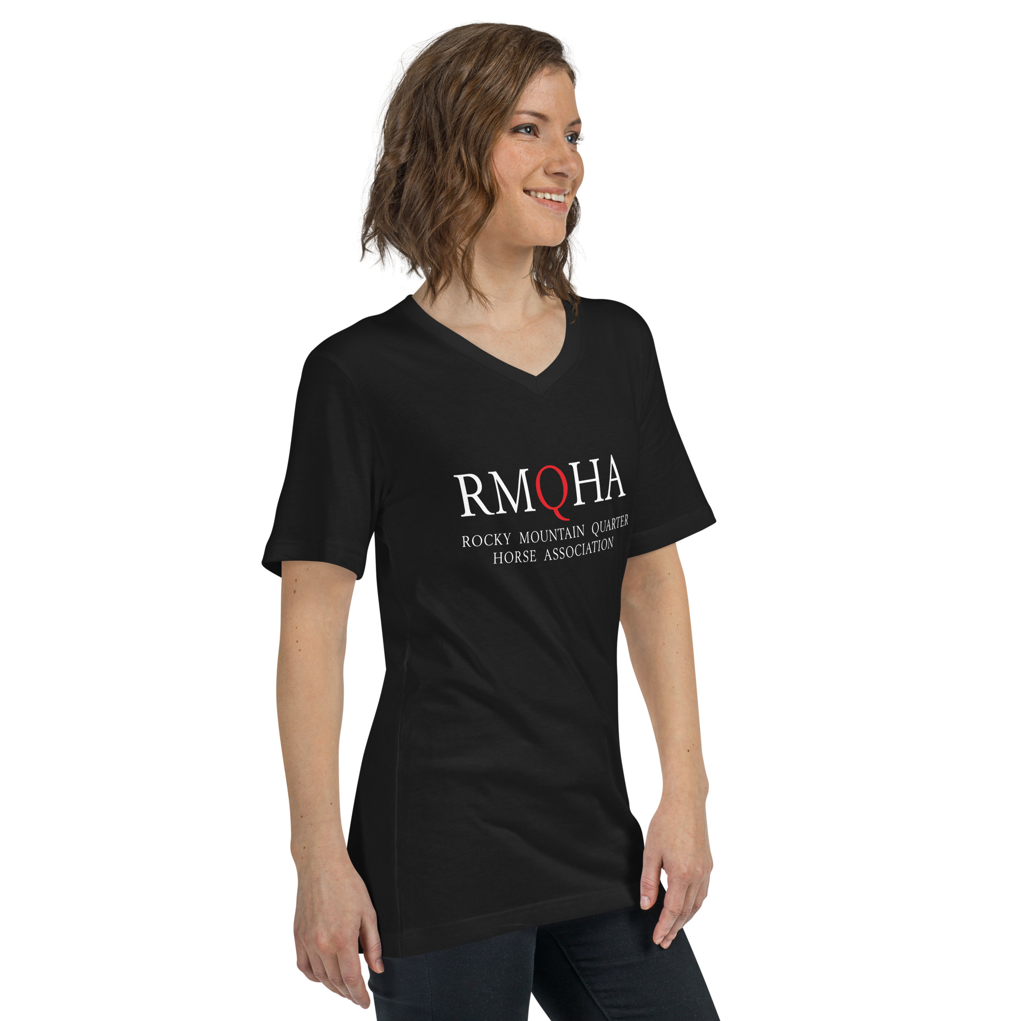 RMQHA Short Sleeve V-Neck T-Shirt - Image 3